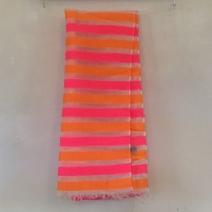 Gap orange and pink stripped wrap